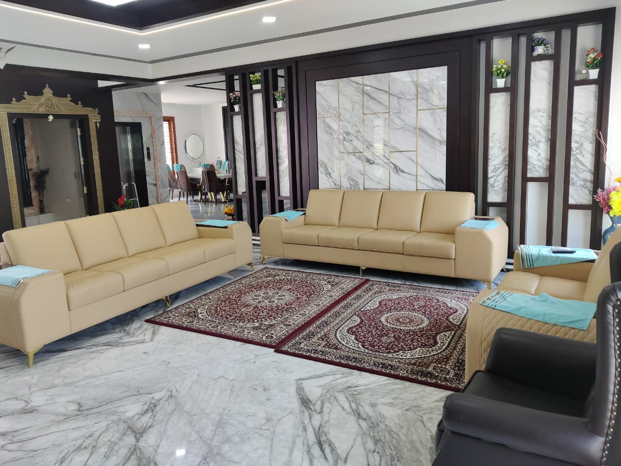 Residential interior crafted by JAISWAL DECORATOR
